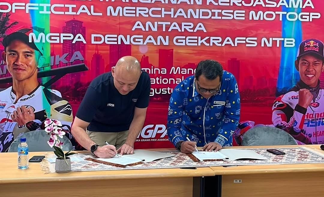 Gekrafs NTB Gandeng MGPA, Produk Lokal Siap Jadi Official Merchandise MotoGP Mandalika