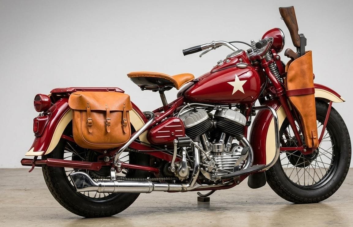 Harley-Davidson WLA, Motor Perang Dunia II yang Kini Jadi Buruan Kolektor