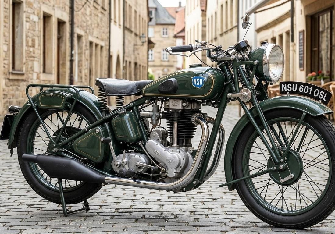 NSU 601 OSL, Motor Jerman 562 CC yang Jadi Legenda Era Sebelum Perang Dunia II