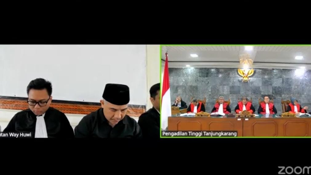 PT Tanjungkarang Perberat Hukuman Dendi Ramadhona Jadi 13 Tahun Penjara