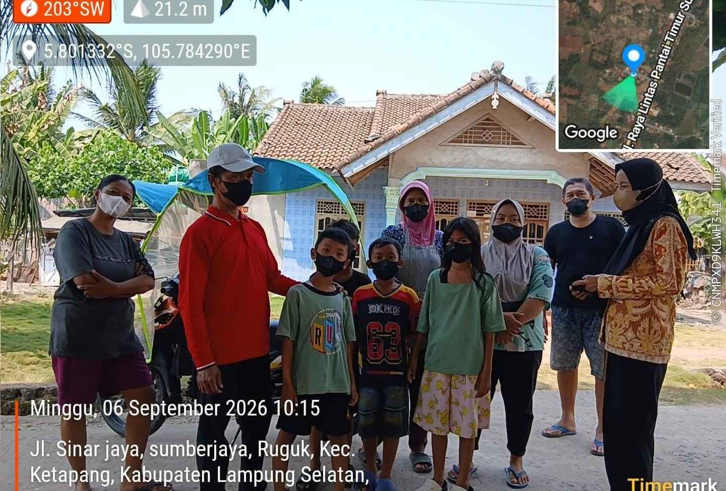 Mount Anak Krakatau Ash Blankets 146 Villages in South Lampung