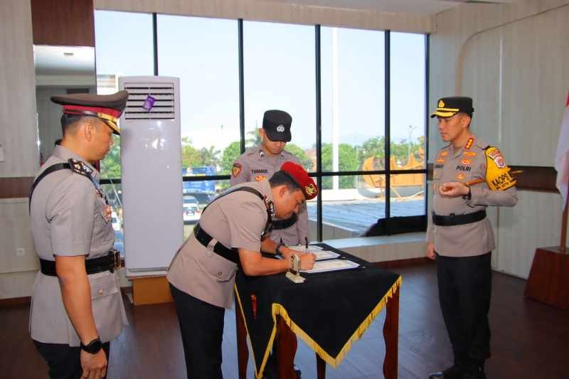 Kompol Regan Kusuma Wardani Resmi Jabat Kasat Reskrim Polresta Bandar Lampung