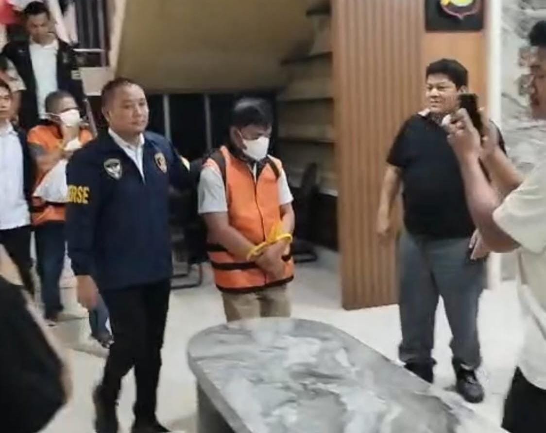 Polda Lampung Tahan Tersangka Korupsi Dua Proyek Jalan Lampung Utara, Kerugian Rp2,08 Miliar