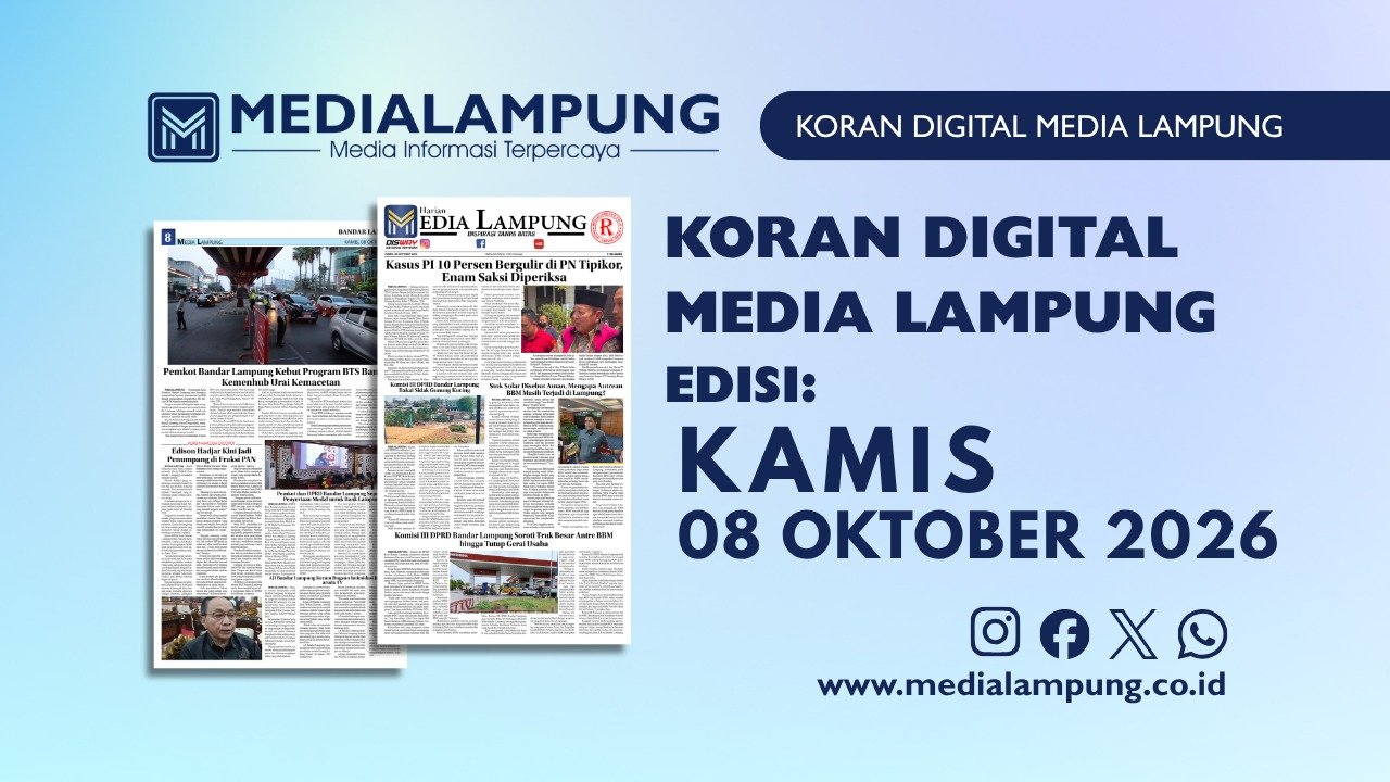 Epaper Media Lampung Edisi 08 Oktober 2026
