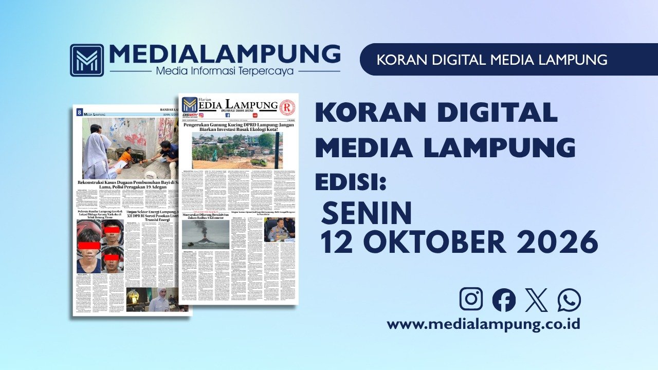 Epaper Media Lampung Edisi 12 Oktober 2026