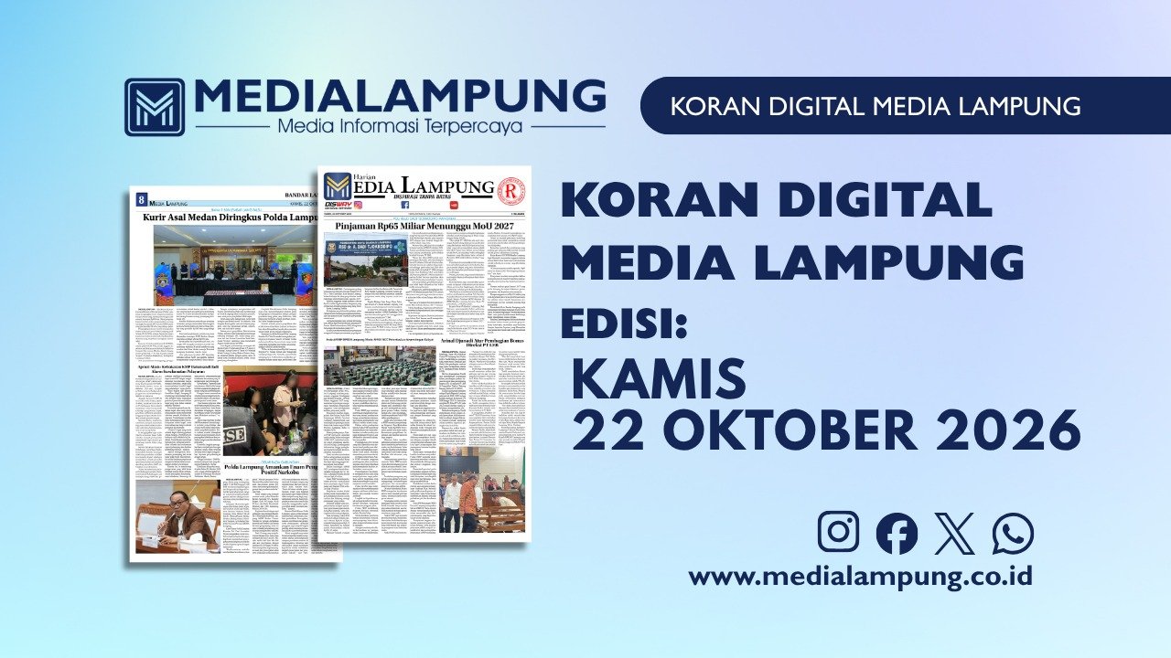 Epaper Media Lampung Edisi 22 Oktober 2026