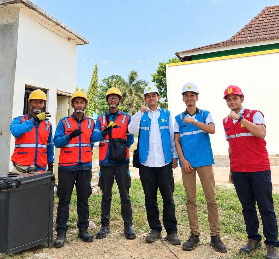PLN Tanjung Karang Jaga Listrik Tetap Menyala di Lima Lokasi Kunjungan Zulkifli Hasan