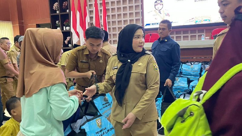 Pemkot Bandar Lampung Salurkan Bantuan Telur untuk 1.081 Penerima, Upaya Tekan Stunting