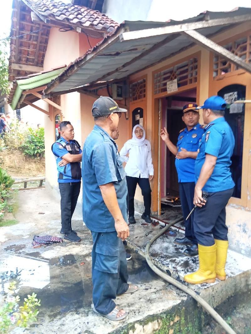 Kebakaran Rumah di Way Gubak Bandar Lampung Diduga Akibat Korsleting Listrik