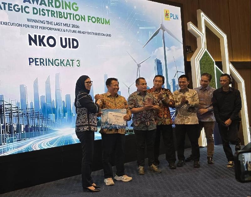 PLN UID Lampung Raih Tiga Besar Nasional, Keandalan Listrik Terus Diperkuat