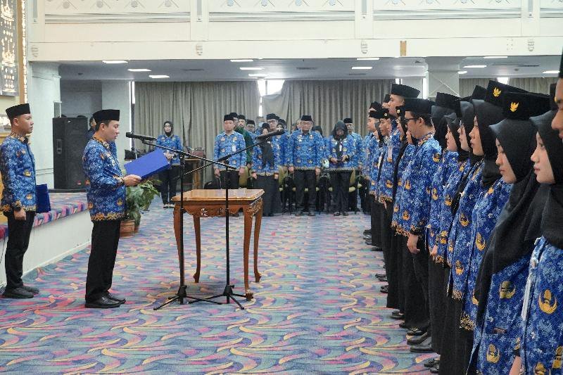 Marindo Lantik 405 ASN Pemprov Lampung, Sistem Merit Jadi Dasar Pengembangan Karier