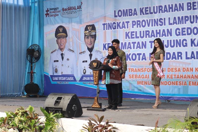 Pemkot Bandar Lampung Optimistis Gedong Air Wakili Lampung di Lomba Kelurahan Nasional 2026