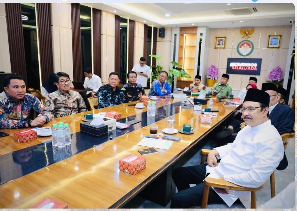 Bupati Lampung Utara Bahas Program Sekolah Rakyat 2026