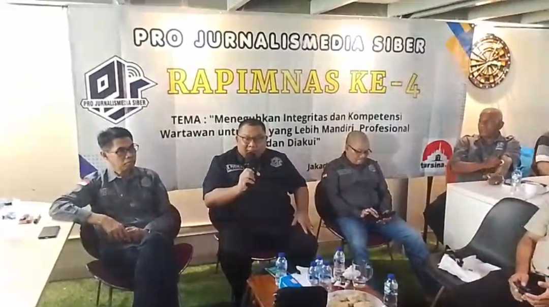 PJS Tegaskan Penguatan Hukum dan Etika Profesi dalam Rapimnas 2026