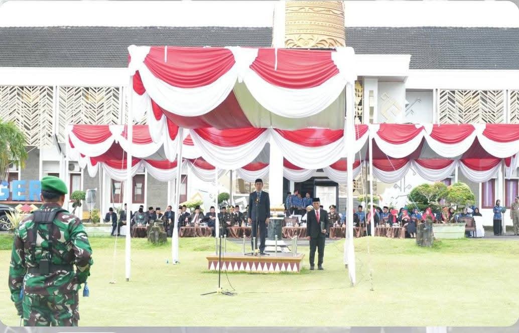 Pemkab Lampung Utara Gelar Upacara Hari Kebangkitan Nasional ke-118