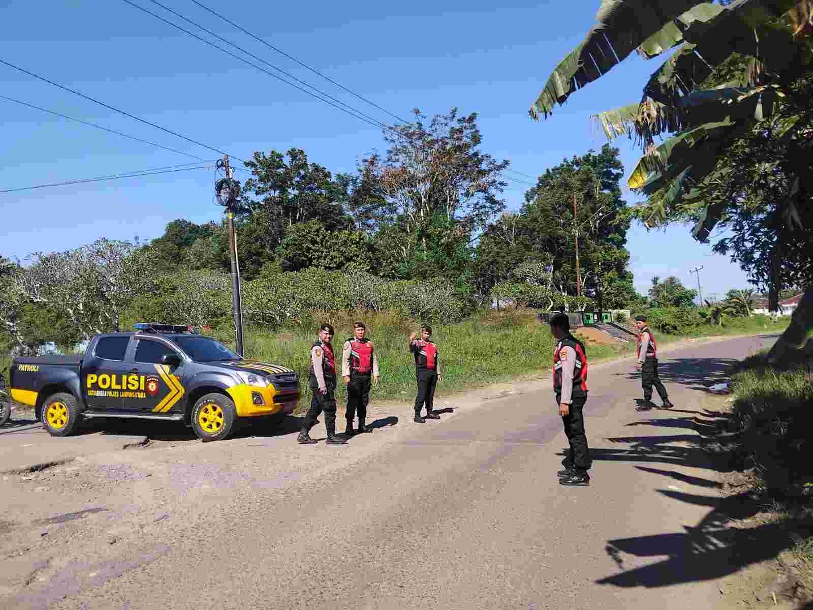 Polres Lampung Utara Gelar Patroli Presisi R4 untuk Cegah Kejahatan Jalanan