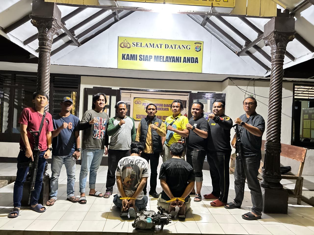 Baru Sepekan Bertugas, Kanit Reskrim Polsek Sumber Jaya Ungkap Kasus Curanmor di Gedung Surian