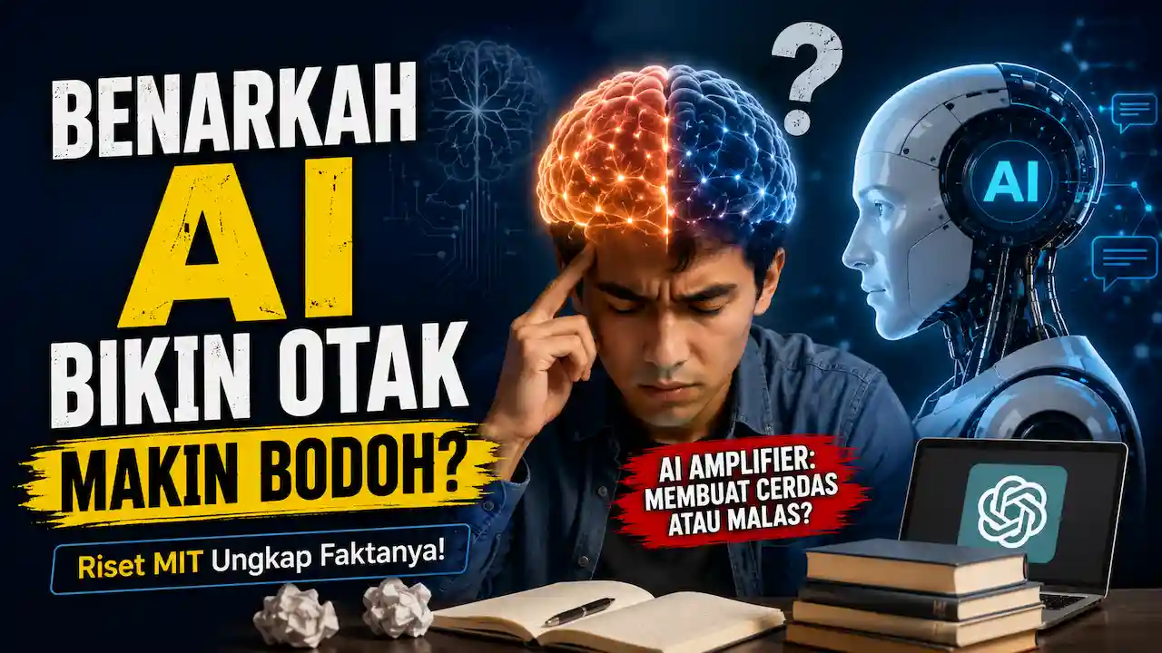 Benarkah AI Membuat Otak Manusia Makin Bodoh?
