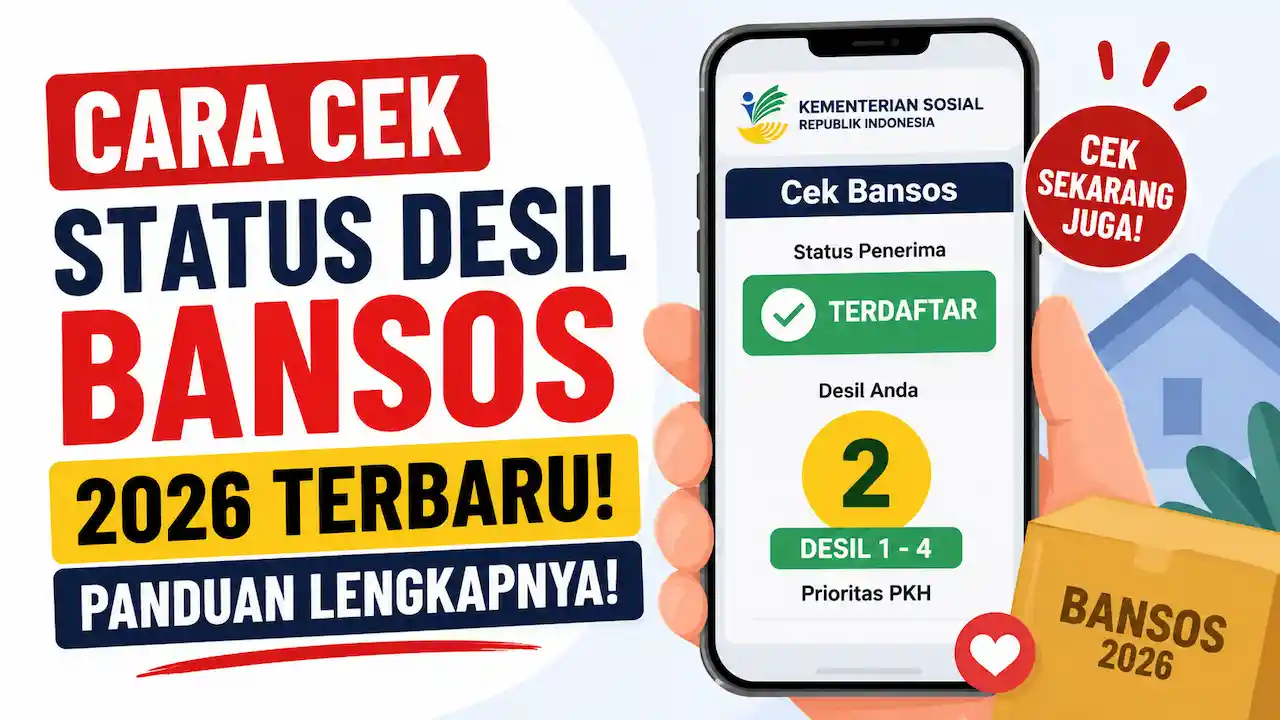 Status Bansos Berubah di 2026? Cek Posisi Desil Anda Lewat DTSEN