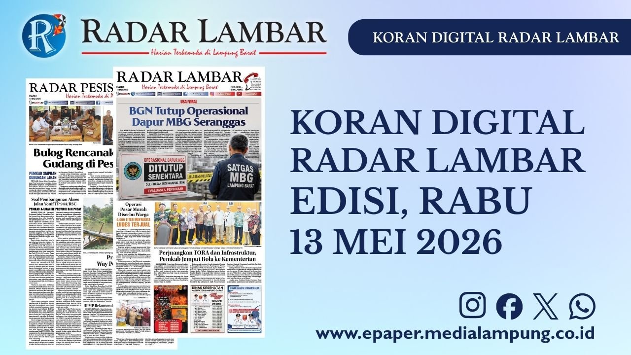 Epaper Radar Lambar Edition 13 Mei 2026