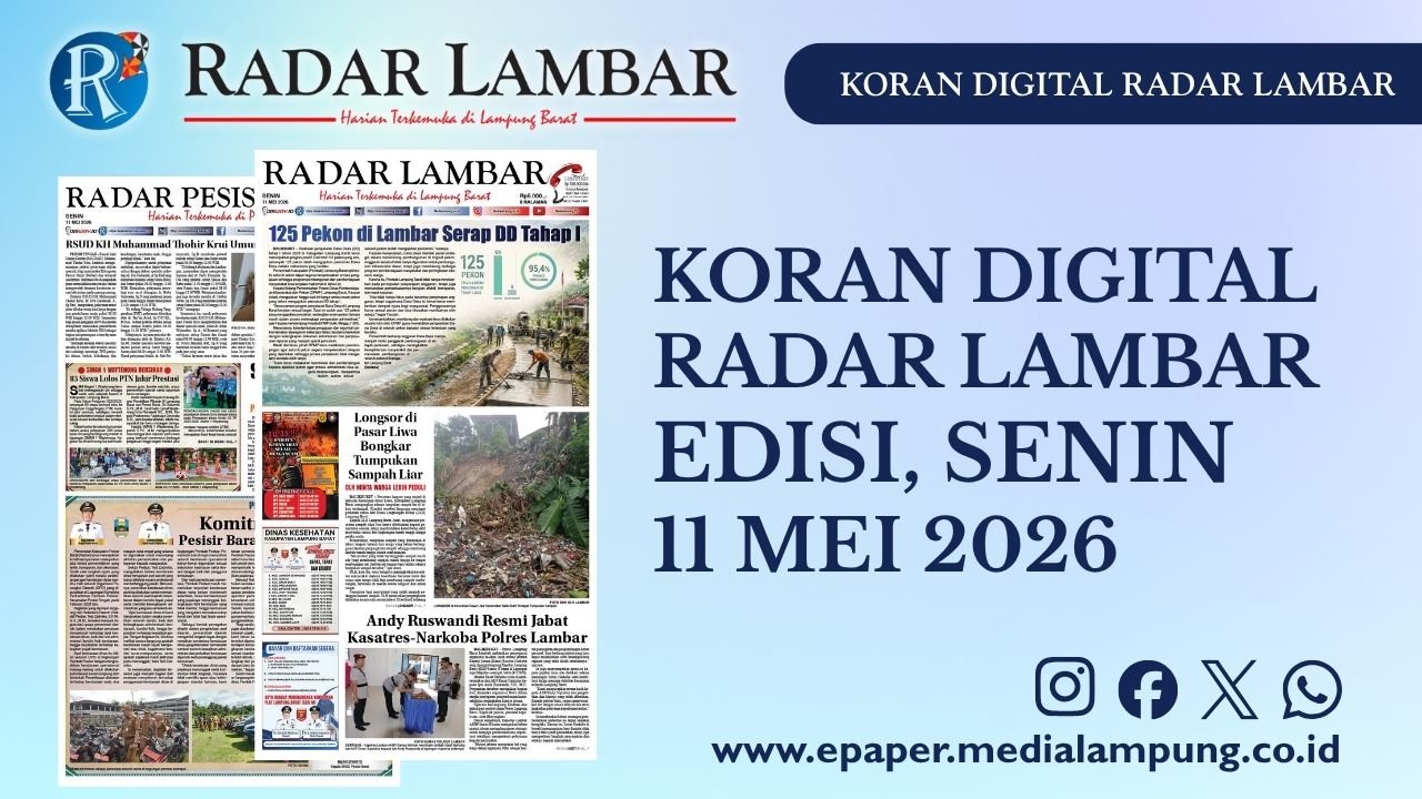 Epaper Radar Lambar Edition 11 Mei 2026