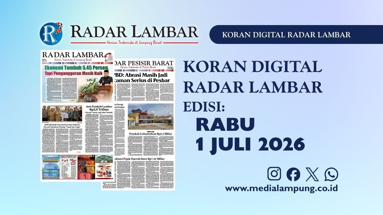 Epaper Radar Lambar Edisi 1 Juli 2026