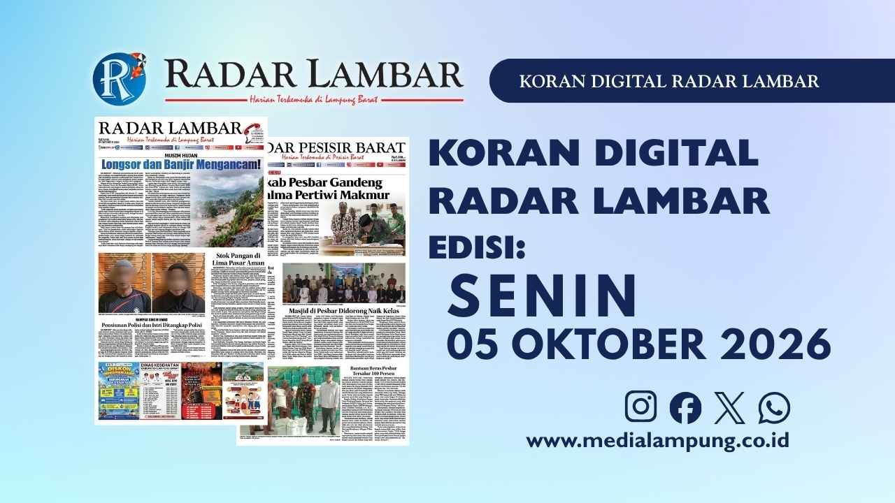 Epaper Radar Lambar Edisi 5 Oktober 2026