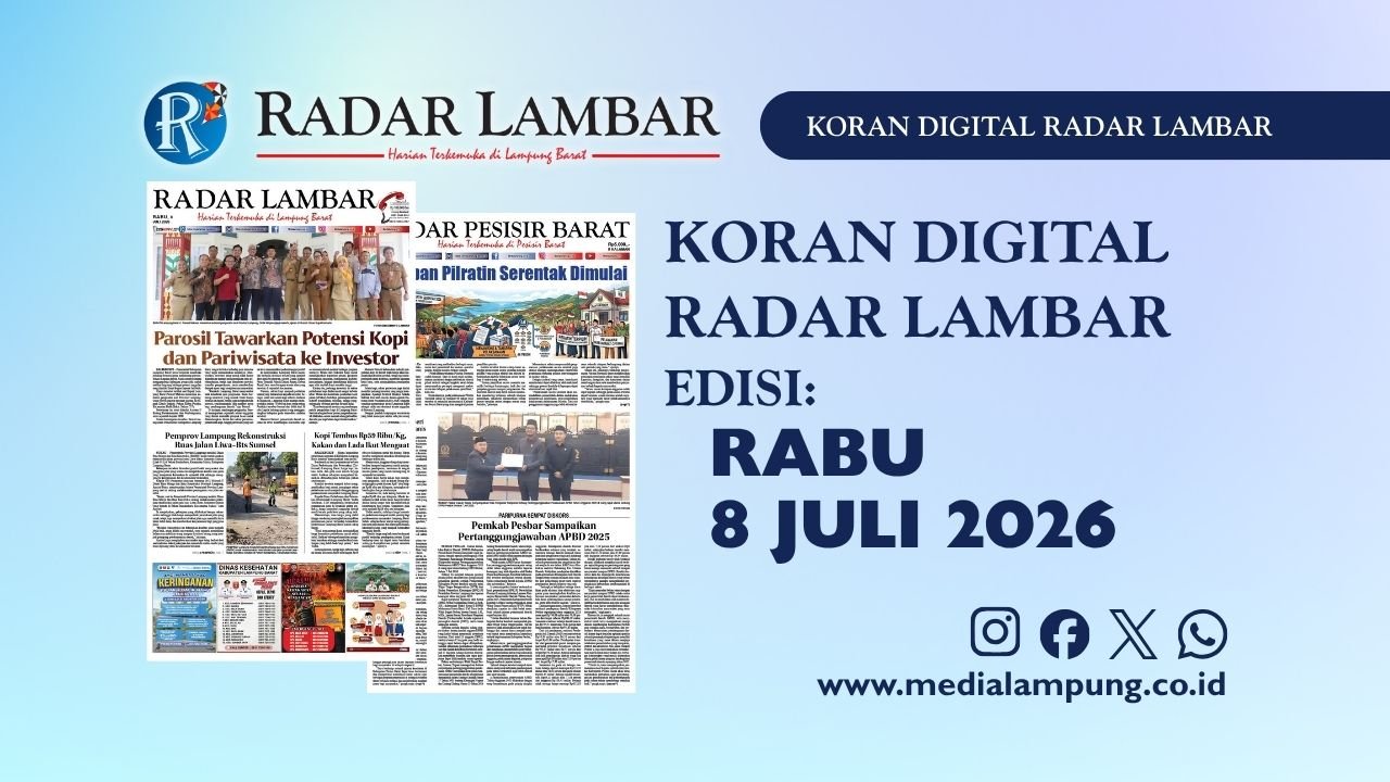 Epaper Radar Lambar Edisi 8 Juli 2026