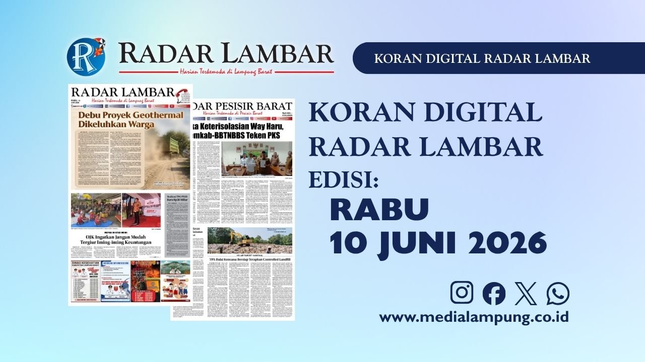 Epaper Radar Lambar Edisi 10 Juni 2026