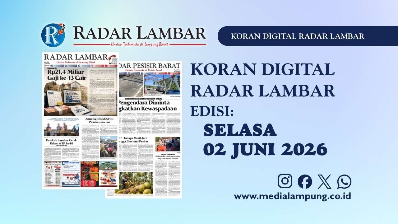 Epaper Radar Lambar Edisi 2 Juni 2026