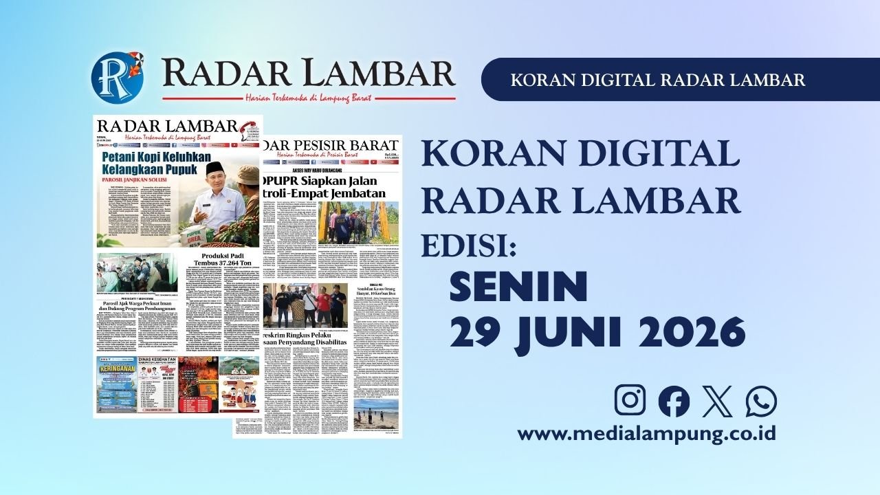 Epaper Radar Lambar Edisi 29 Juni 2026