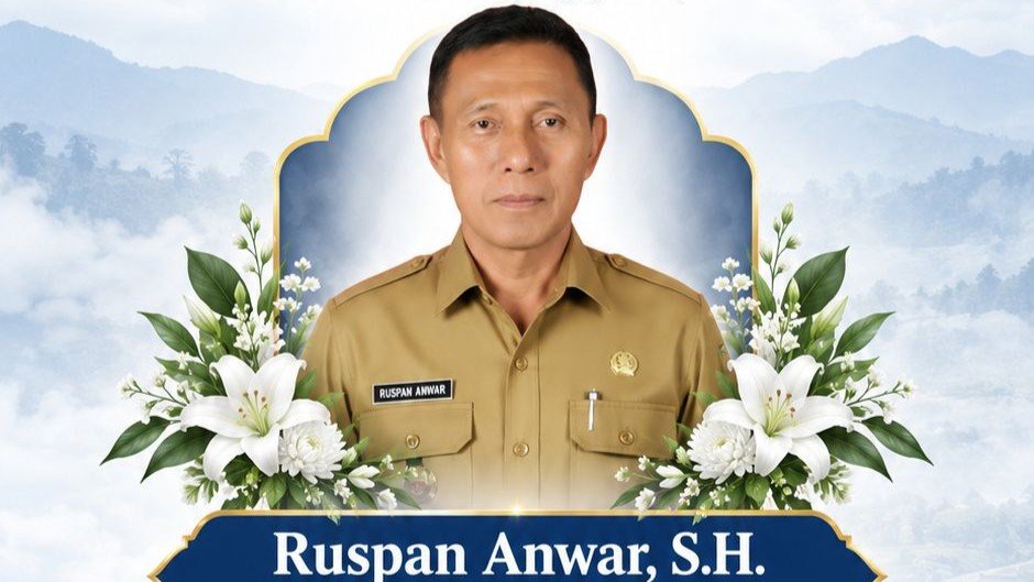 Kabar Duka, Kepala Disdukcapil Lambar Ruspan Anwar Tutup Usia