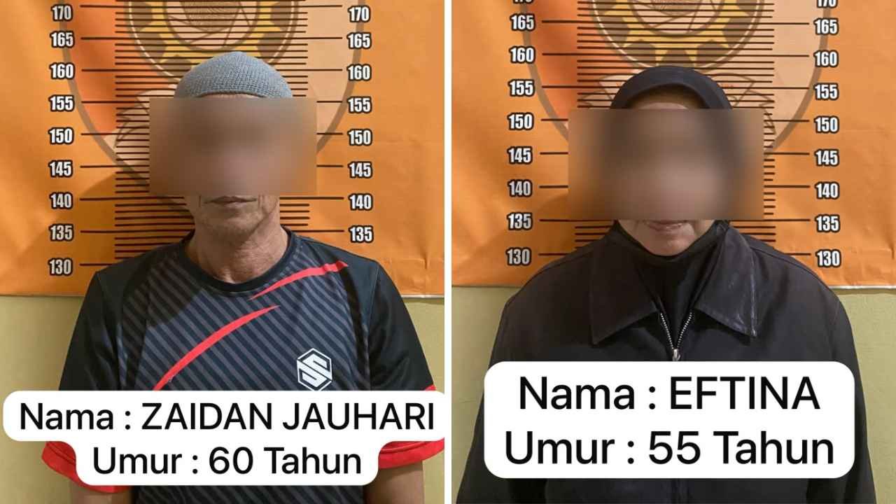 Rampas Cincin Emas Nenek di Sebarus, Pensiunan Polri dan Istri Ditangkap Polisi