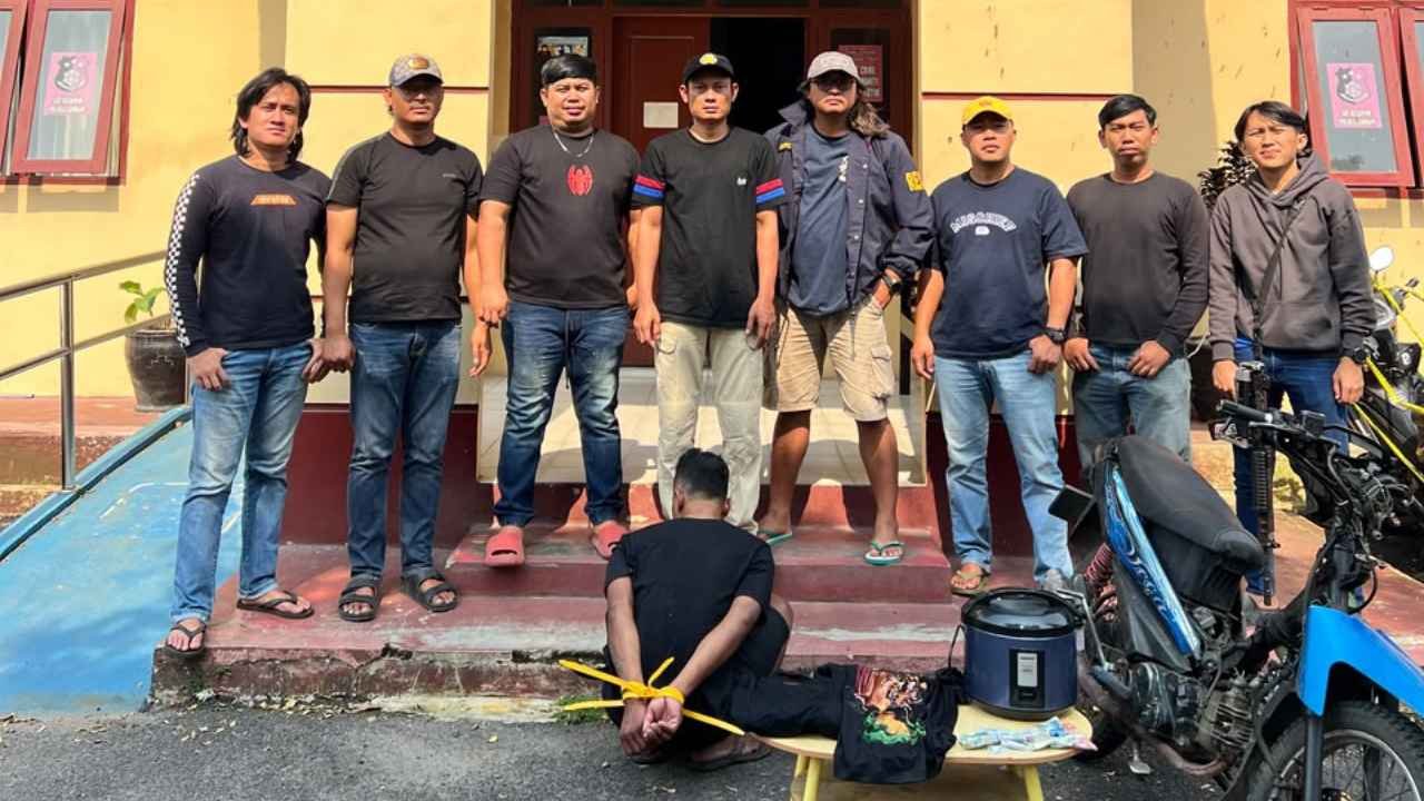 Gasak Uang Rp5 Juta dari Rumah Warga Kembahang, Pelaku Curat Dibekuk
