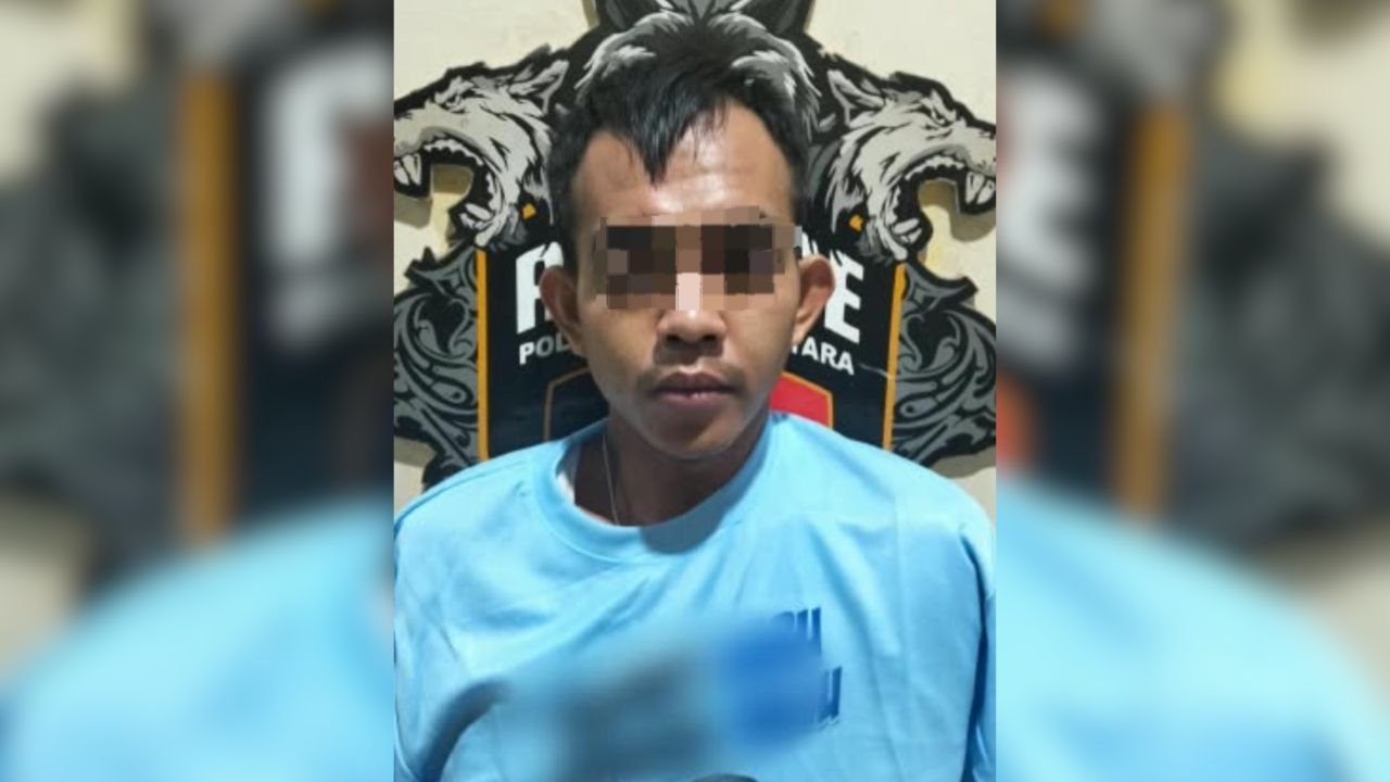 Sedang Asyik Konsumsi Sabu, Terduga Pelaku Curanmor di Lampung Utara Ditangkap
