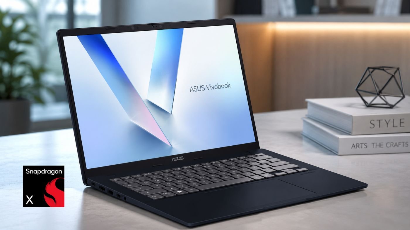 Asus Vivobook Snapdragon X Tembus 20 Jam, Laptop Rp10 Jutaan Paling Irit?