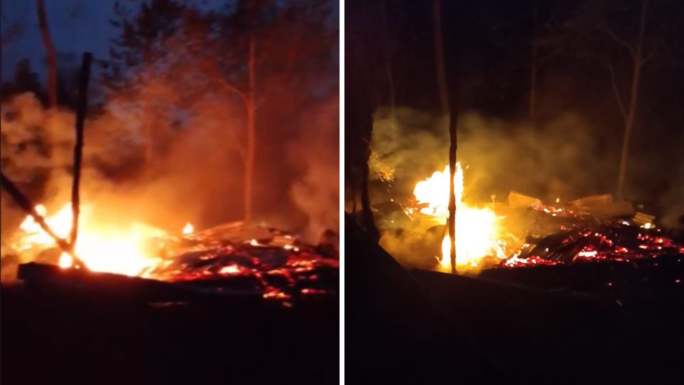 Rumah di Waypetai Ludes Terbakar, Dua Motor dan Mesin Pertanian Ikut Hangus
