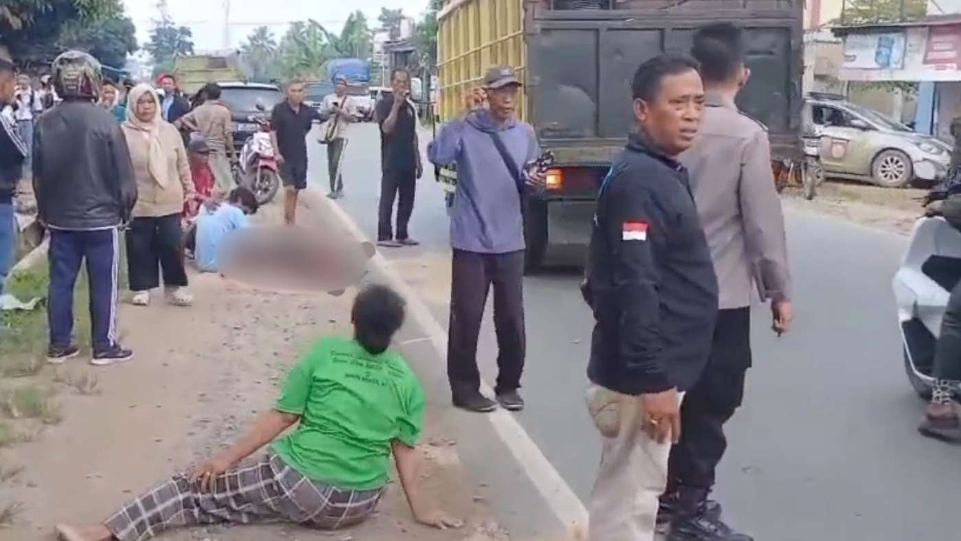 Tabrakan Maut Menewaskan Ibu dan Balita di Lampung Utara, Polisi Buru Sopir Truk Fuso