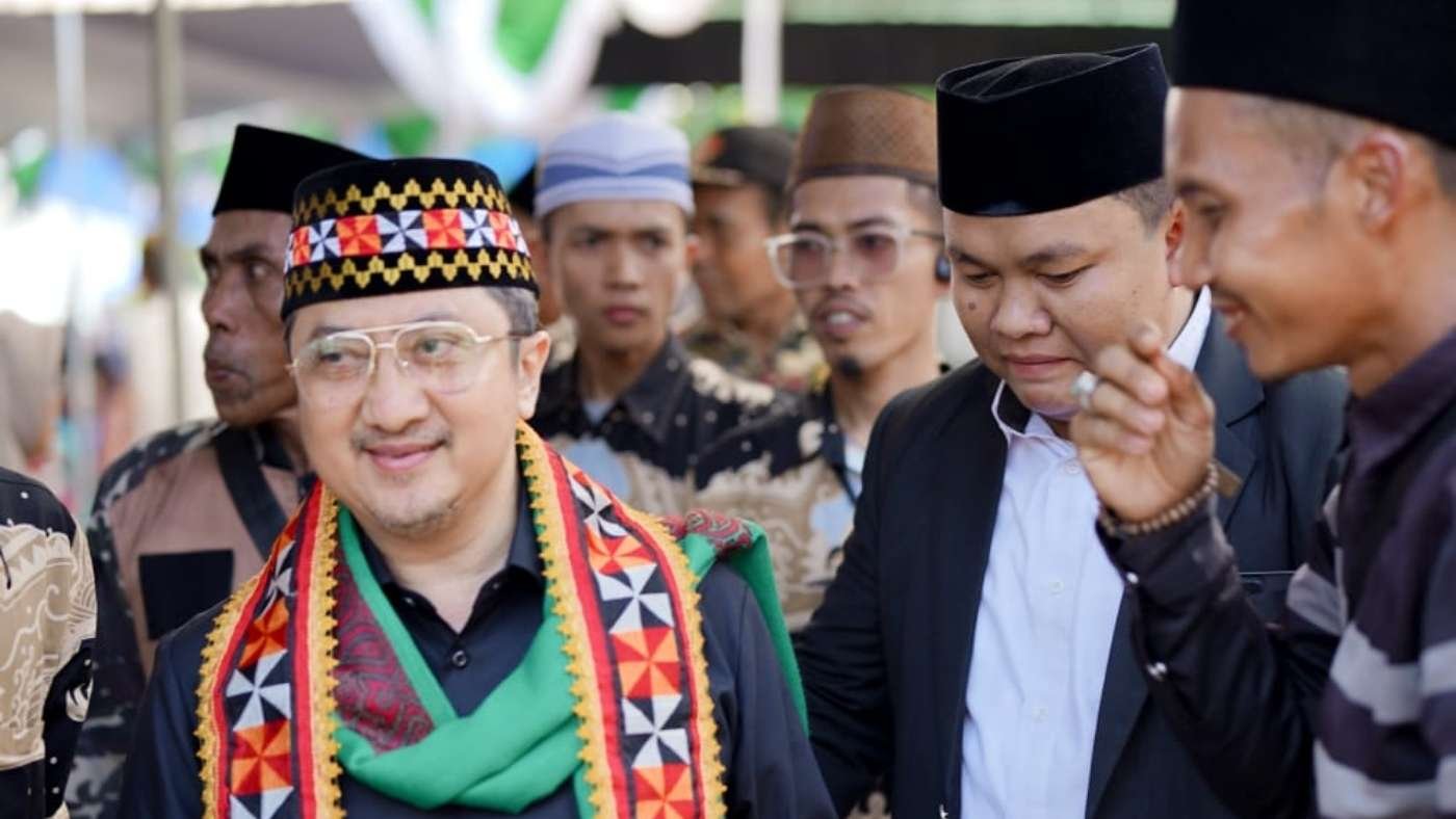 Ribuan Warga Padati Pengajian Akbar Yusuf Mansur di Bandar Negeri Suoh