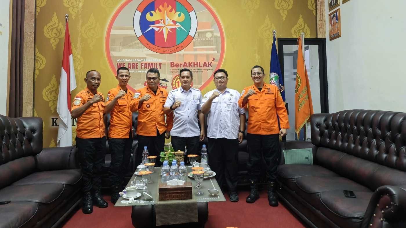 BPBD Pesisir Barat Matangkan Pembentukan Pos SAR Bersama Basarnas Lampung