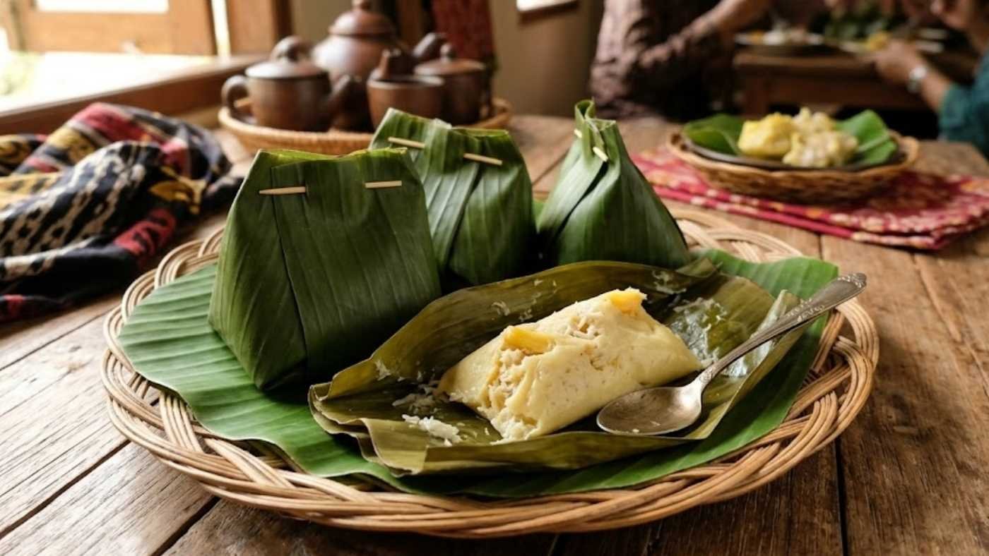 Barongko, Kue Tradisional Bugis dengan Tekstur Lembut dan Rasa Manis
