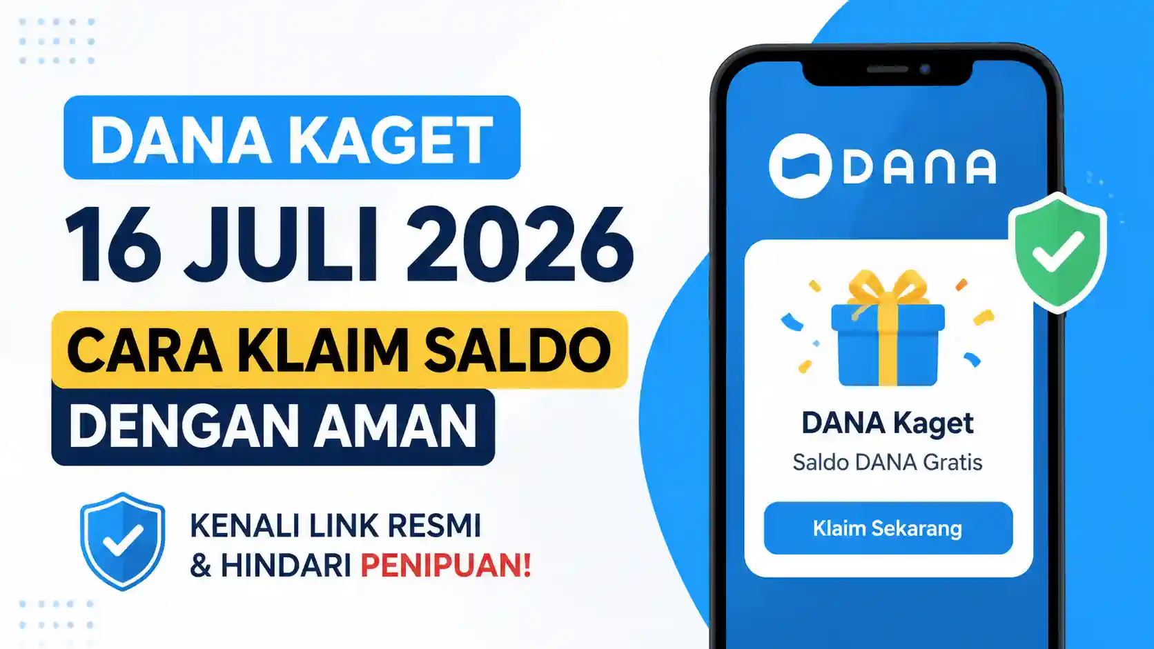 DANA Kaget Terbaru 16 Juli 2026, Kenali Link Resmi Agar Terhindar dari Penipuan