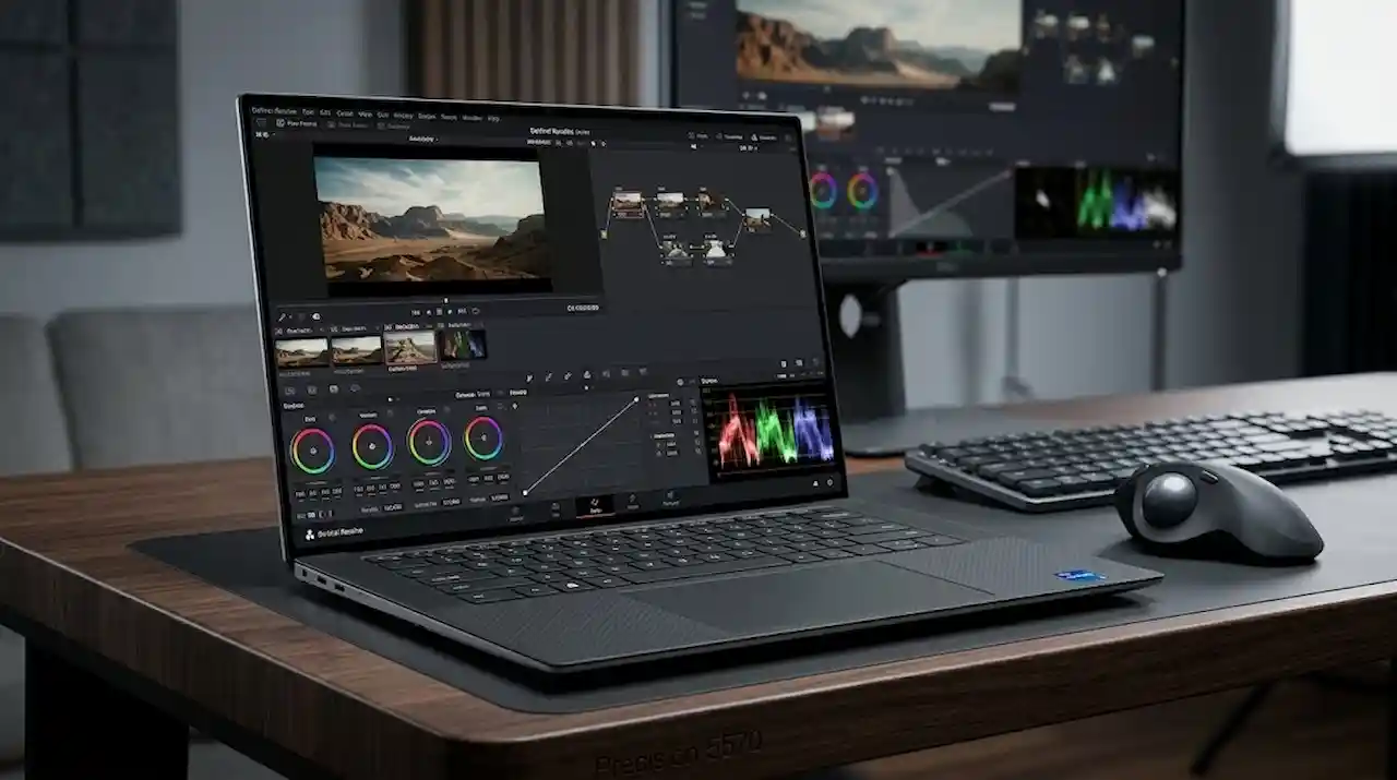 Dell Precision 5570 Second Rp13 Jutaan, Laptop Idaman Editor dengan Layar Sentuh 4K
