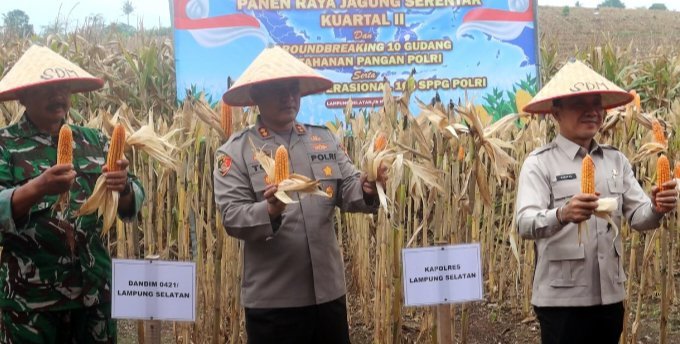 Kapolres Lampung Selatan Ajak Perkuat Sinergi Ketahanan Pangan