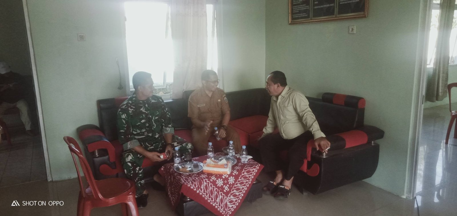Danramil 421-09/Tjb  Perkuat Sinergitas Lewat Silaturahmi