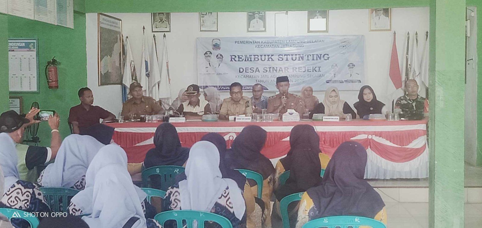 Pemerintah Kecamatan Jatiagung Awali Rembug Stunting di Desa Purwotani dan Sinar Rezeki