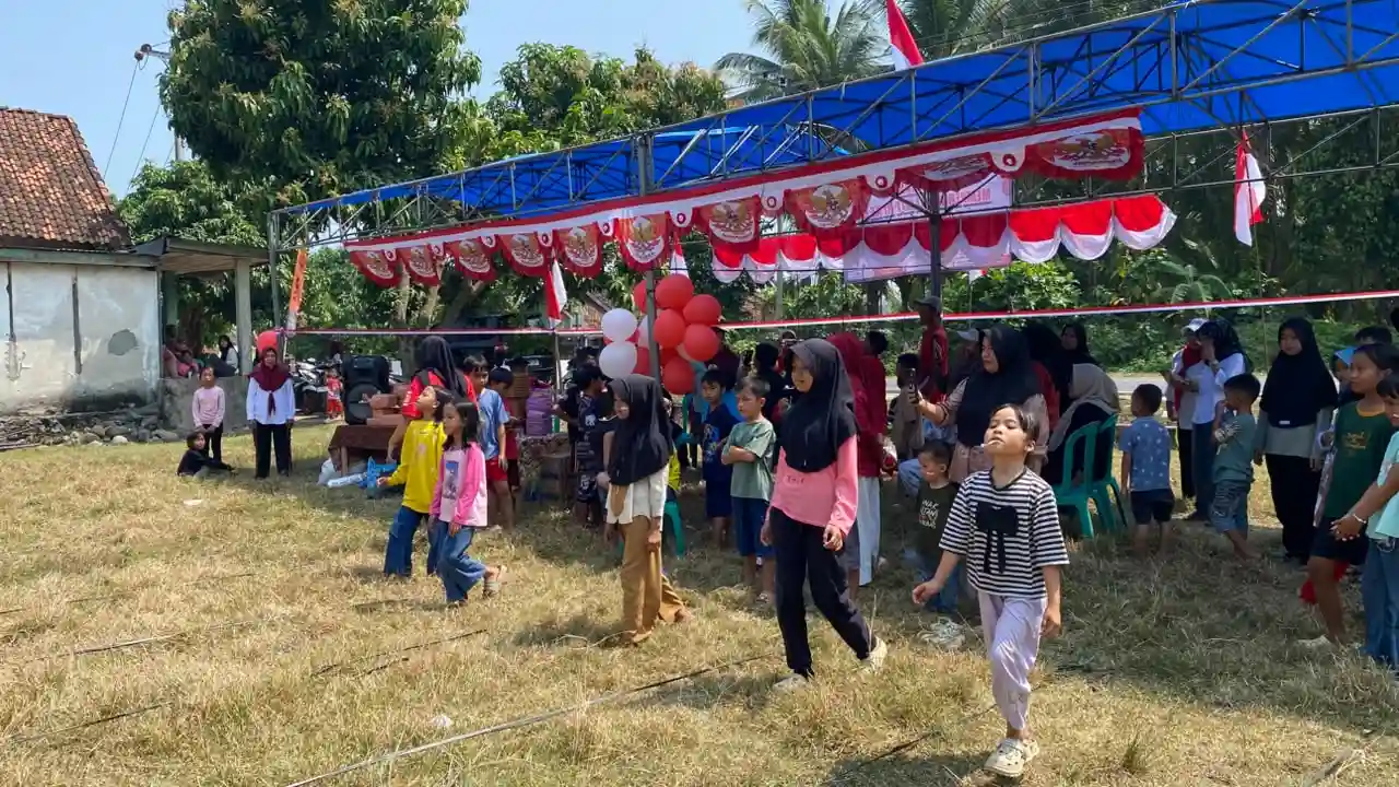 Semarak HUT ke-81 RI, Pekon Lintik Gelar Beragam Lomba Rakyat