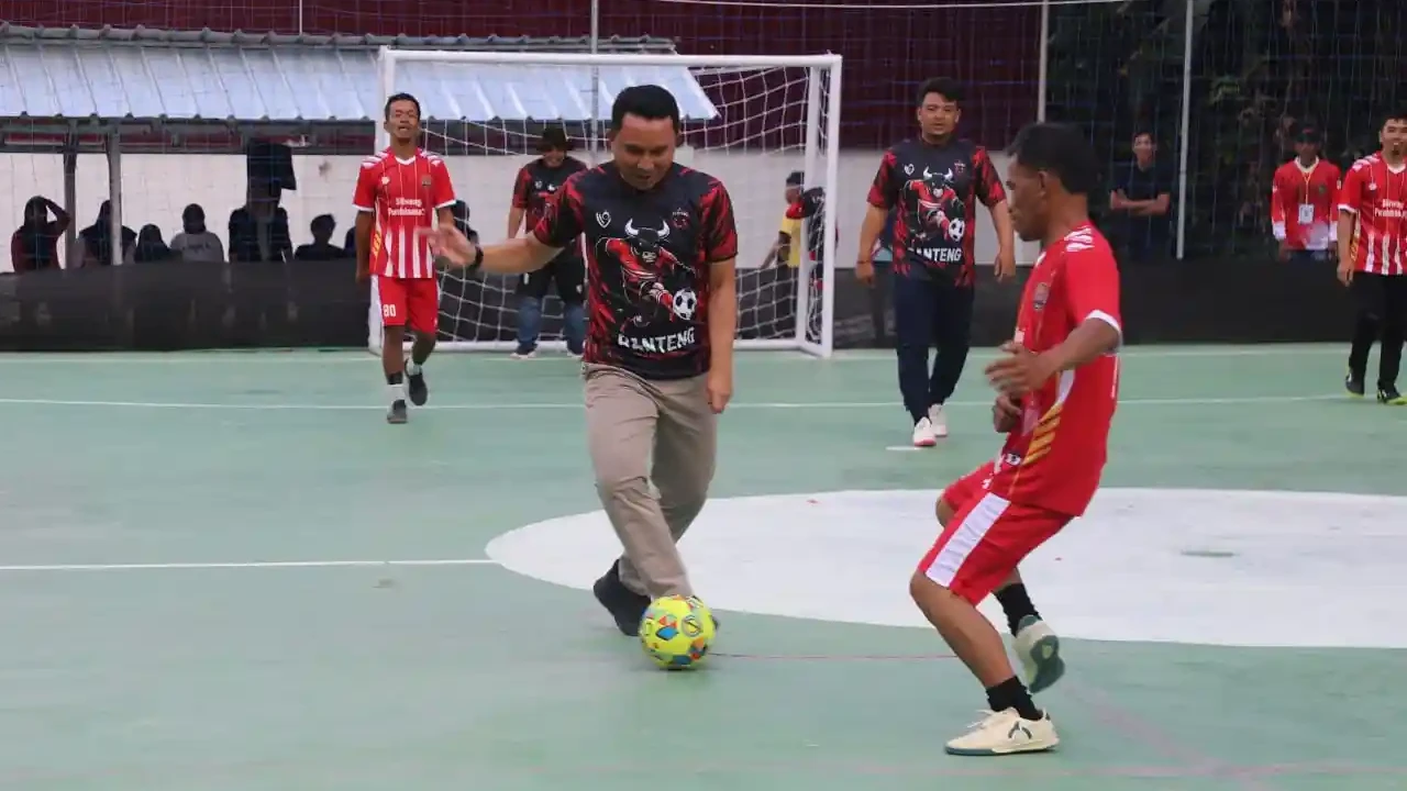 Bupati Lampung Barat Resmikan Soekarno Cup 2026, Diikuti 56 Tim Futsal