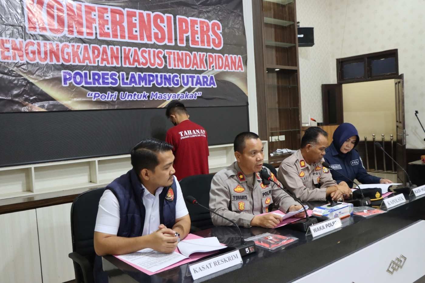 Polres Lampung Utara Kembali Tangkap Pelaku Curanmor, Gunakan Kunci Letter T