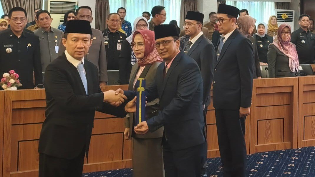 Enam Pejabat Eselon II Pemprov Lampung Dilantik, Ini Daftarnya